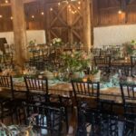 Wedding at Balls Falls Barn with fall decor